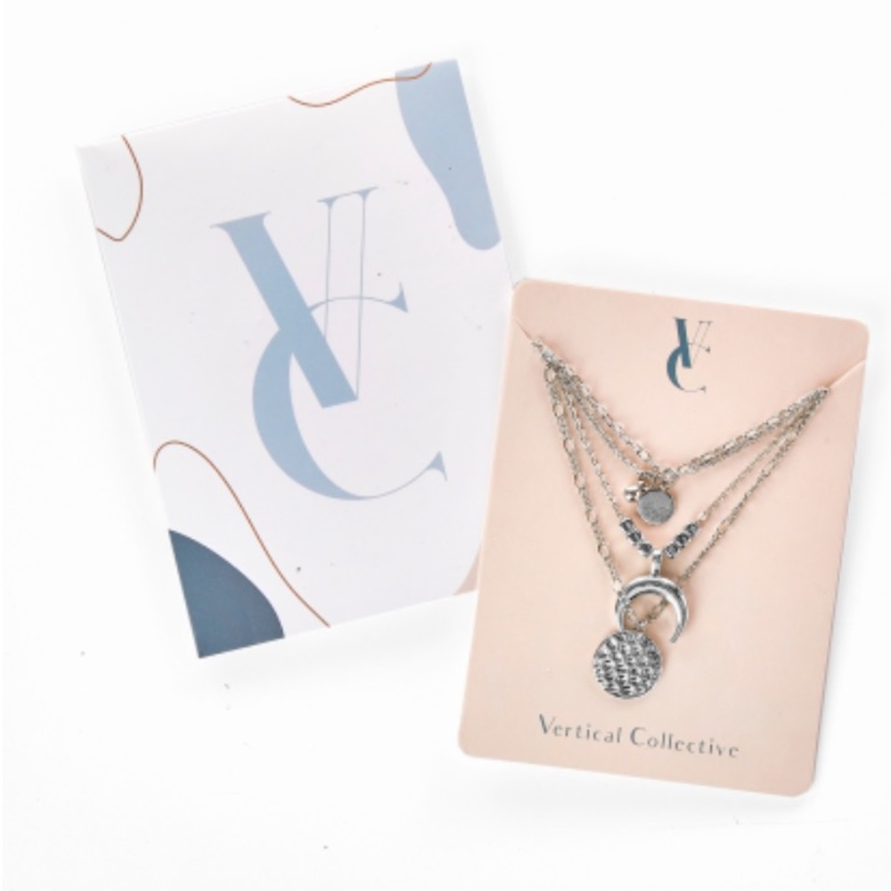 NIP Vertical Collective Celestial Lariat Necklace
